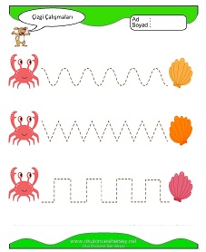 Çizgi Çalışma Sayfaları